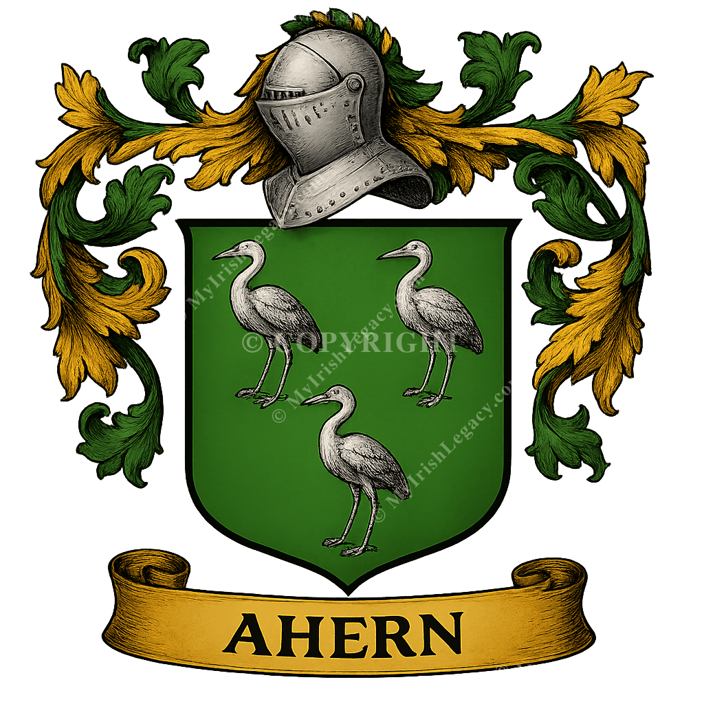 Ahern crest